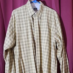 Haggar mens XL plaid
